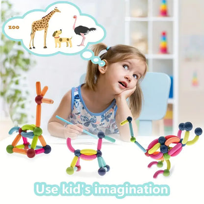 108pcs versatile magnetic wand for boys and girls to develop intellectual thinking toys
